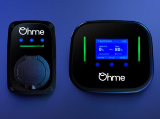 Ohme ePod and Home Pro on a dark background