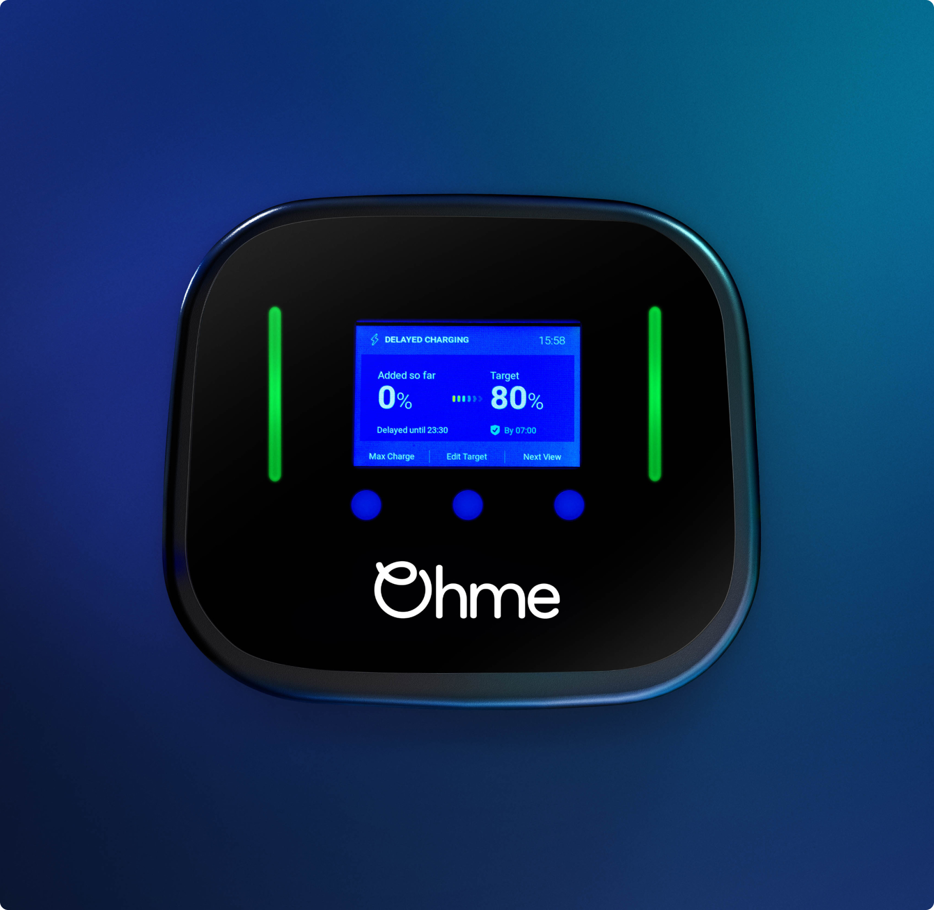 Large front on view of the Ohme Home Pro