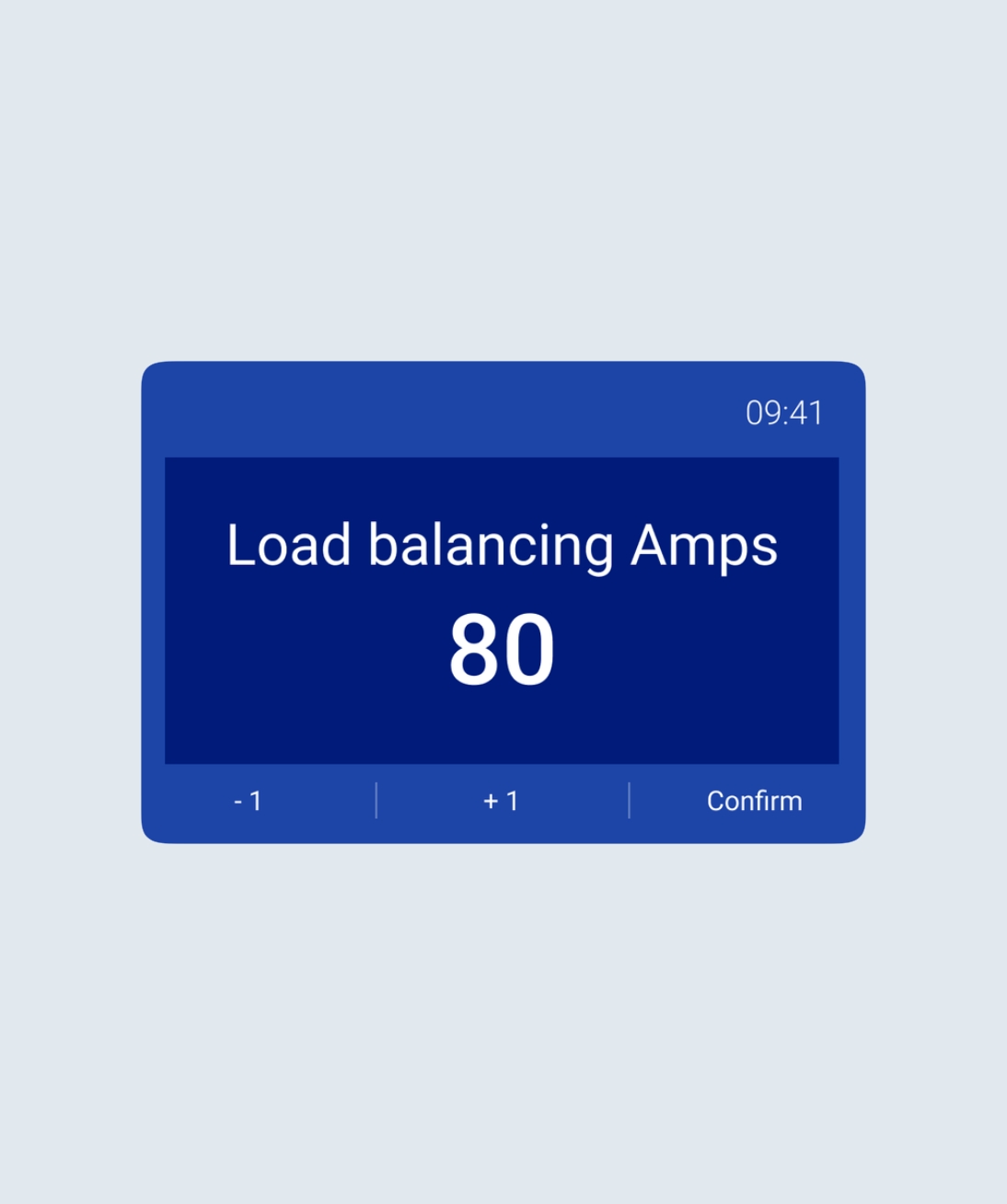 Ohme Home Pro installer mode set Load Balancing amps screen