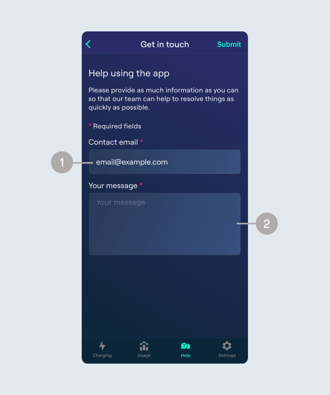 Explore: Help - Ohme EV