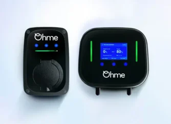 Ohme Home Pro and Ohme ePod on a light background