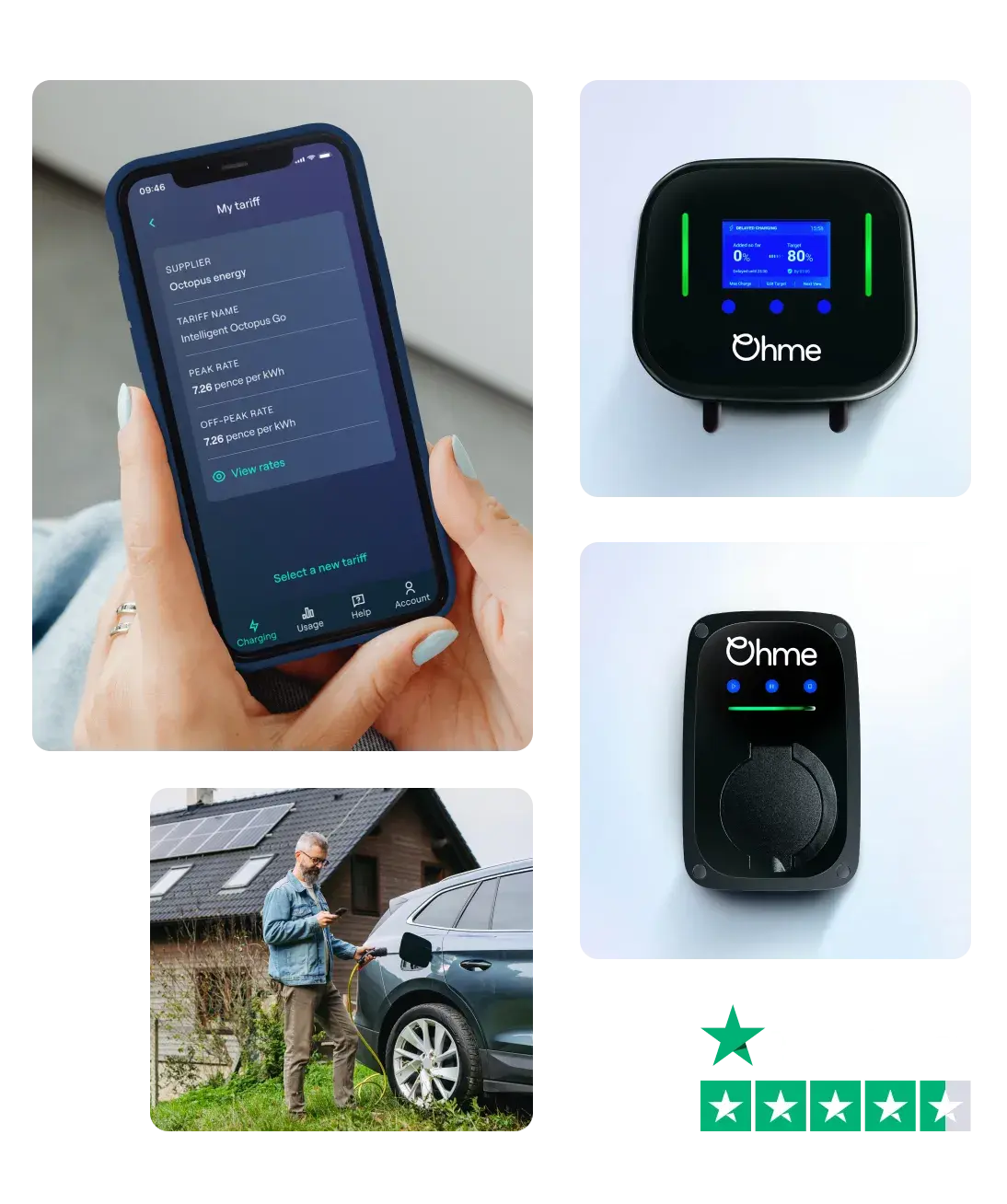 Ohme Smart EV Chargers at Home