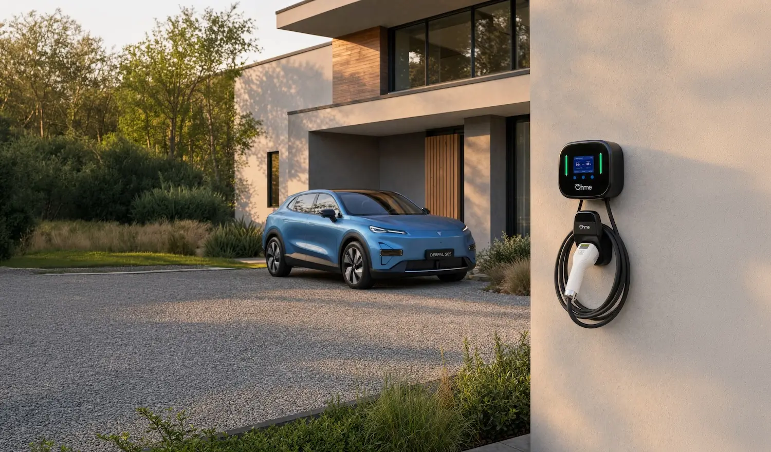 Changan Deepal S05 and Ohme Home Pro charger